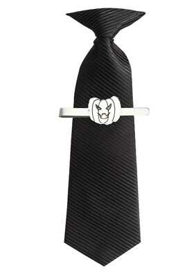 TIB14 Pumpkin Emblem on a Tie Clip (Slide) weddings birthday