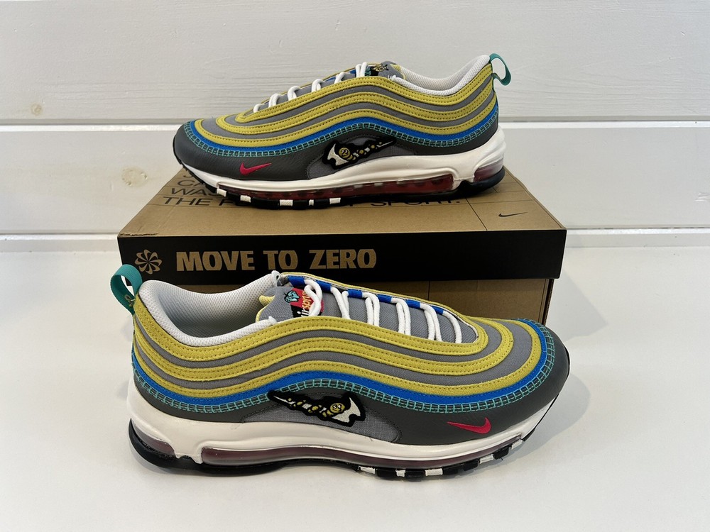 Nike Air Max 97 SE Sprung Iron Grey Phantom DH4759 001 Mens Size 10.5