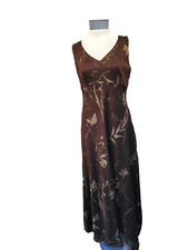 Size 6 Ann Taylor Sleeveless Maxi  Dress Floral Print