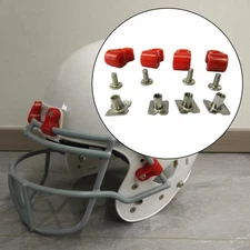 Rugby Helmet Clip Screw Helmet Repair Kit Easy Install Replacement Fastener