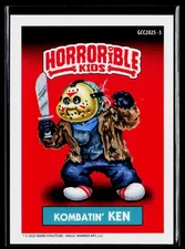 GCC 2025 Horrorible Kids Horror GPK Spoof /500 #3 Kombatin' Ken Jason Voorhees