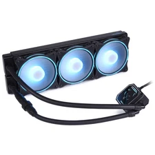 Alphacool 11996 Acrylic Tank Brass Copper Nickel Stainless Steel Black