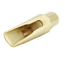 Eastern music New Gold plated metal Jazz soprano saxophone mouthpiece size 6-7