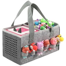 Felt Carrying Case for Toniebox 2/1, Starter Set, Tonies Accessories Gray