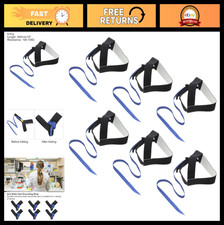 6pcs ESD Anti-Static Foot Heel Straps  Wrist Strap Bands - Adjustable Grounding