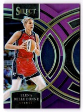 2024 Select WNBA Elena Delle Donne #123 Pink and Purple /99 Mystics