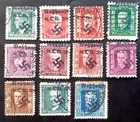 SUDETENLAND WWII, GERMAN OCCUP.  USED  STAMPS LOT (Robhaupt)