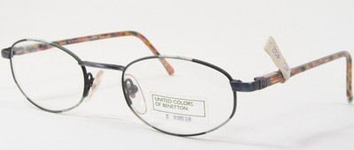 UNITED COLORS OF BENETTON A95 46A MULTICOLOR UNIQUE EYEGLASSES GLASSES 48-20-135