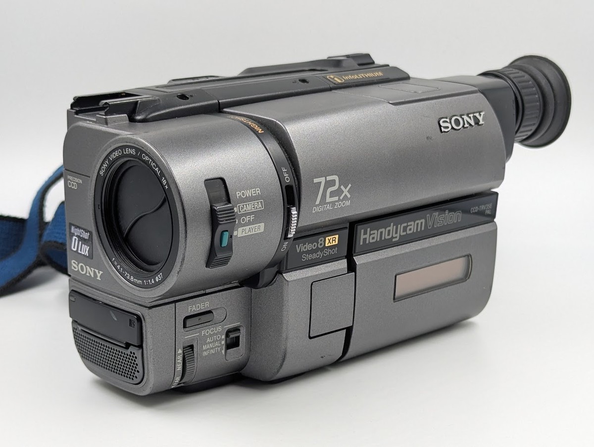 Sony CCD-TRV35E Camcorder 72x Digital Zoom - Used, Working, Has