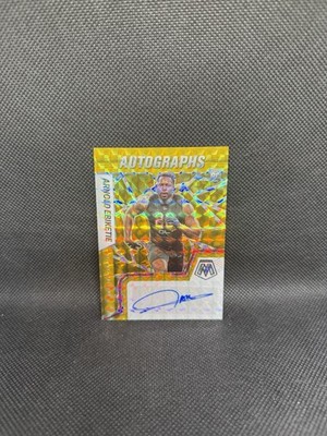 2022 Panini Mosaic Arnold Ebiketie Rookie Auto Gold /10 #RAM-AE Eagles Falcons
