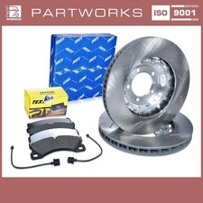 Bremsscheiben + Bremsbeläge +WK für PORSCHE Panamera 970 4.8 GTS turbo VORNE V1