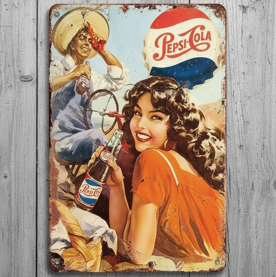 Multi-color Pepsi Signs for sale | eBay