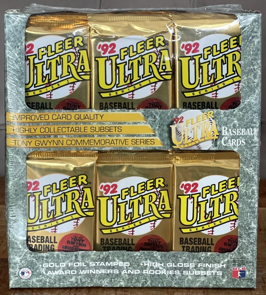 1992 FLEER ULTRA MLB Baseball (Series 1) ⚾️ PACK 14 Cards AUTOS?! HOF RC OVP‼️ - Bild 2 von 4