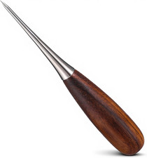 Professional Leather Working Awl Tool, Heavy-Duty Scratch Awl for Leather Punchi