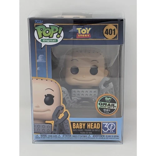 Funko Pop! Digital Vinyl Toy Story - Baby Head #401 GRAIL 981pcs w/ Protector