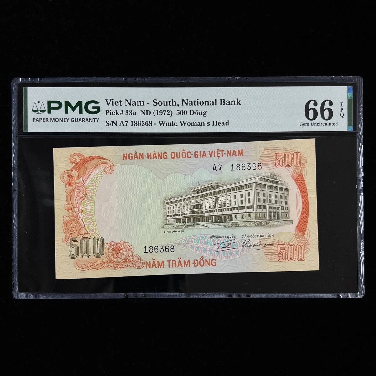 ベトナム紙幣　500ドン　５枚連番　1972年 25+ 500 ₫ Denomination Vietnamese Paper Money for sale | Updated