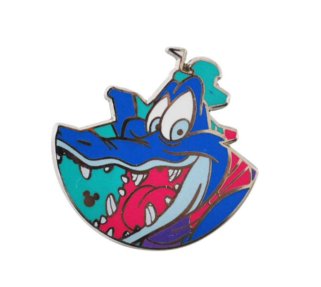 Vintage Disney World Blizzard Beach Water Park Florida Souvenir Metal Pin