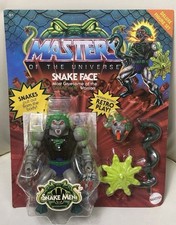 Masters of the Universe Deluxe SNAKE FACE Snake Men 5.5  Figure Origins New
