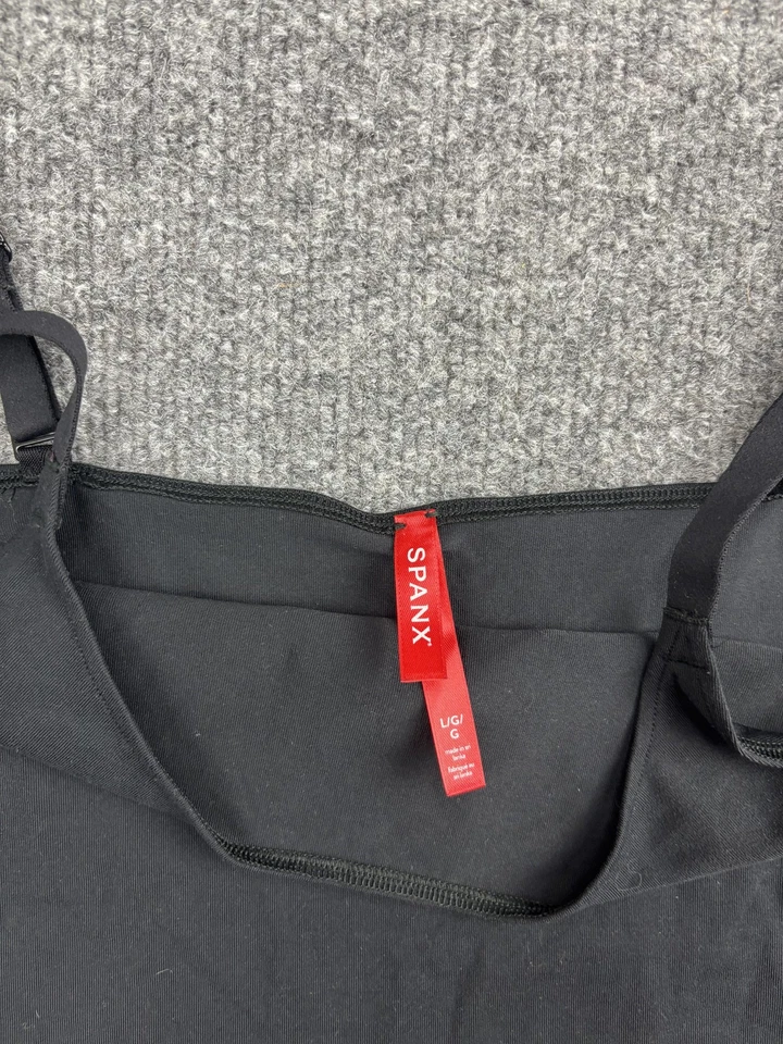 Spanx Tank Top Womens Large Black Shaping Camisole Adjustable Straps Stretch - Image 4 of 4