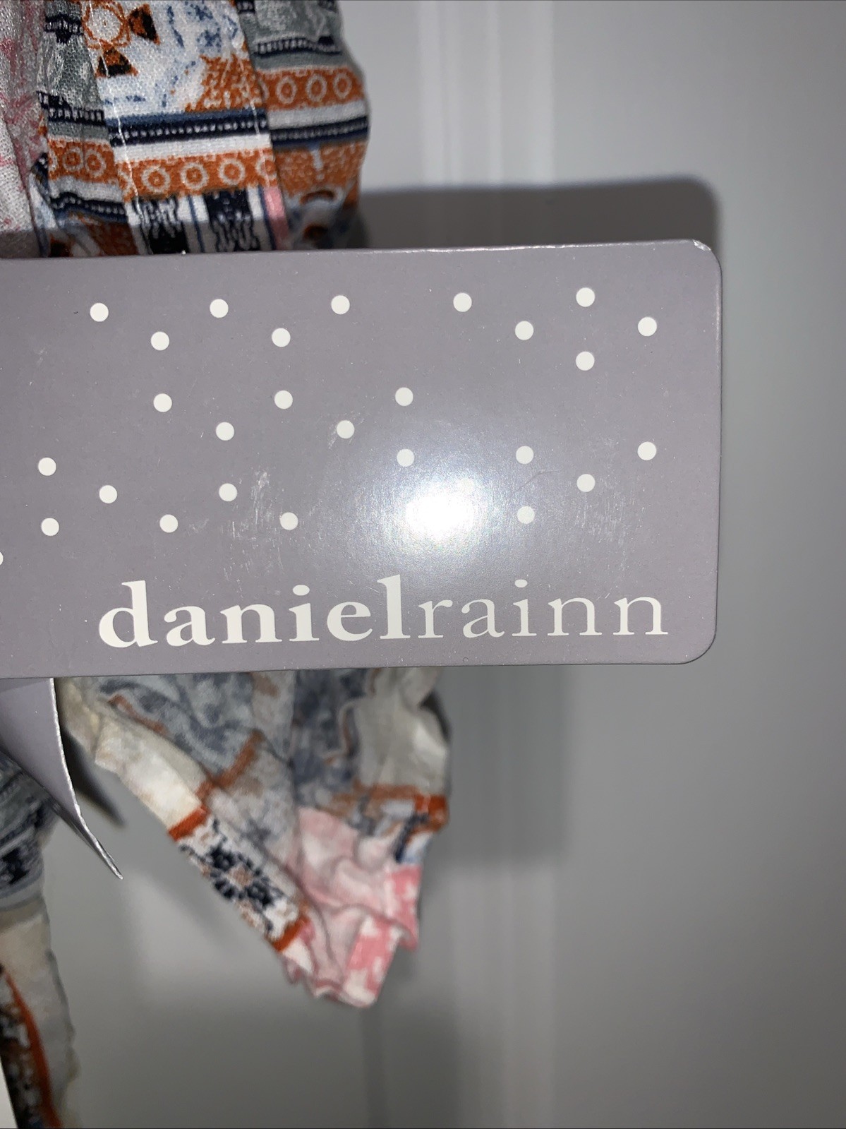 Daniel Rainn Gilligan Pintuck Top, Women’s XL, Blouse, Floral, Brand New W/Tag