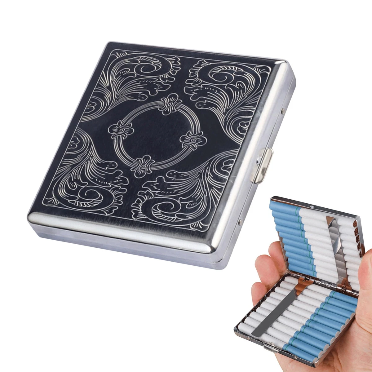 small cigarette case for roll ups Rolled Cigarettes Made to fit your Kings or Regular sized cigarettes Amazon Best Sellers: Best Cigarette