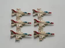 Micro Machines Military F-16 Fighting Falcon Aircraft Galoob Thunderbirds 1-6