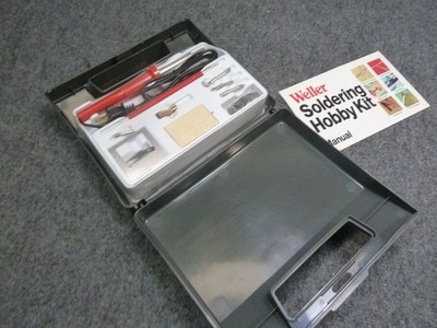 vintage Weller Soldering Hobby Kit in Case new