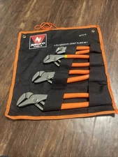 Neiko Tools 4-pc Groove Joint Plier Set 6", 8", 10", 12" Sizes.
