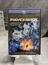 Paycheck DVD 2003 Special Collector's Edition Ben Affleck John Woo Widescreen