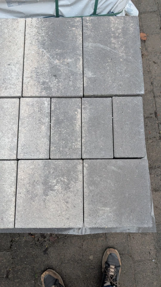 Pflastersteine RINN Laziano color, Beluga grau 8cm, 2 Paletten, Neupreis 46€/qm - Bild 2 von 3