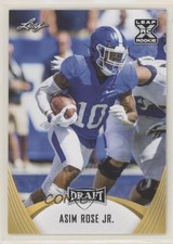 2021 Leaf Draft Gold Asim Rose Jr #18 3g6