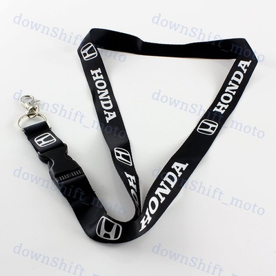 #ad BLACK Lanyard For Honda Accord Civic Cell Phone Key Chain Strap Quick Release $7.49