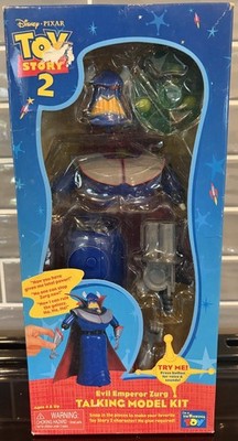 NIB 1999 Disney Pixar Toy Story 2 Evil Emperor Zurg Talking Model Kit 62990