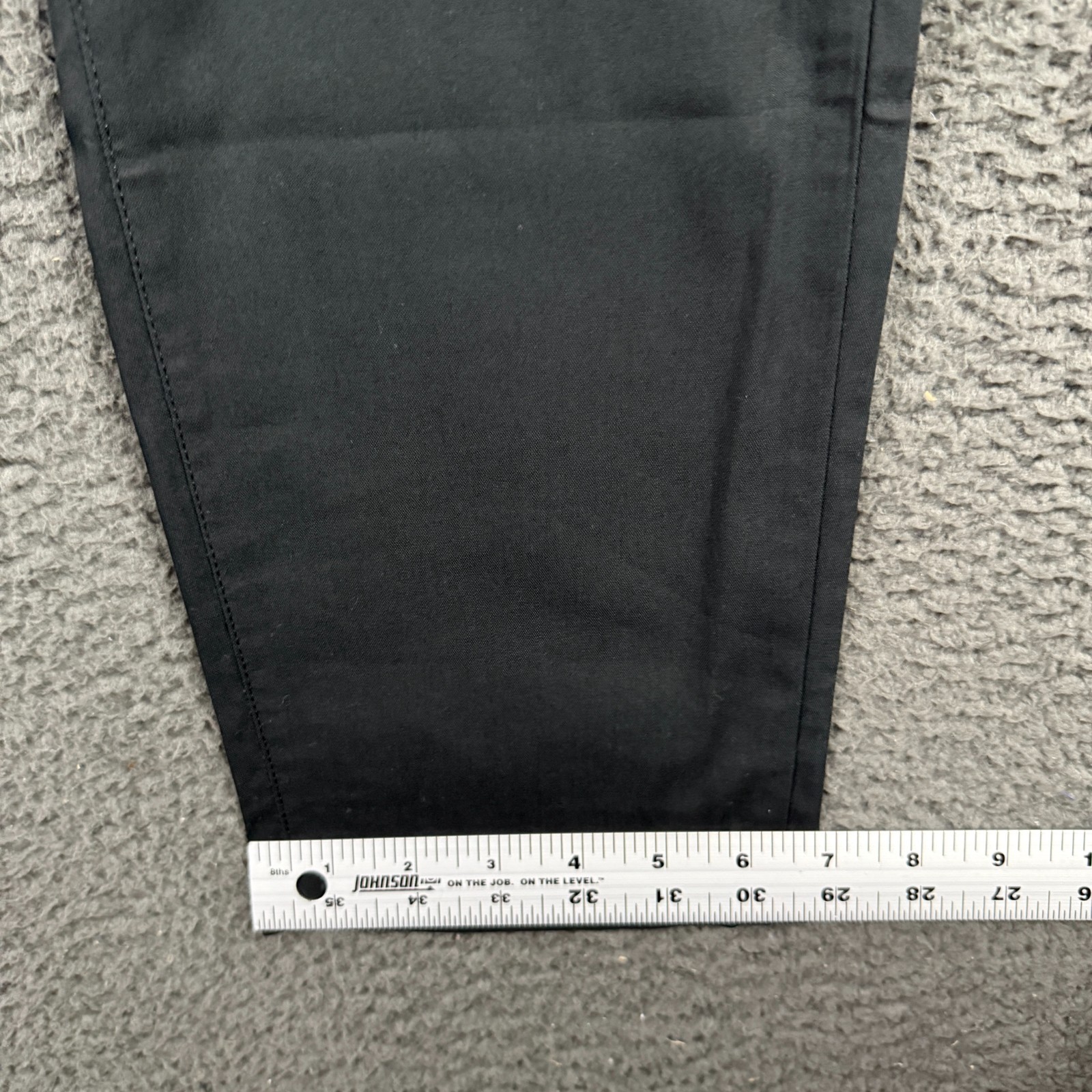 Birddogs Pants Mens 36x34 Black Slim Fit Stretch Lined Athleisure Lightweight