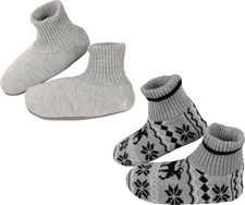  Fuzzy Slipper Socks for Women Non Slip 8.5-1...