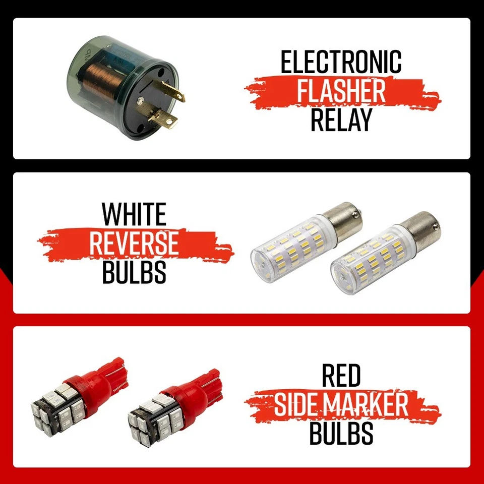 Kit de relé inverso luces traseras LEDGlow RestoLights para 83-87 Buick Grand National Foto 3 de 4