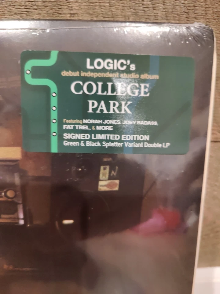 Logic College Park LP D2C Exclusive * SIGNED * Vinyl Limited 2000 Copies - Image 2 of 3