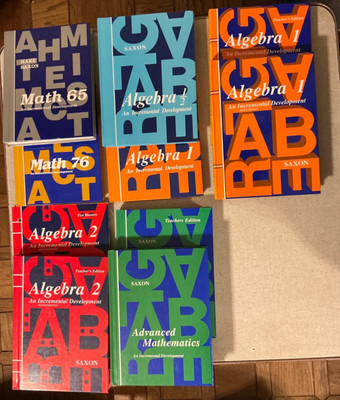 Ssaxon Math Books