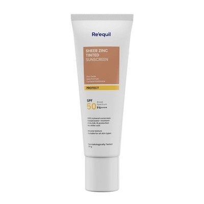 RE' EQUIL Sheer Zinc Tinted Sunscreen (50g)