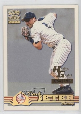 2000 Pacific Paramount Holo-Gold 64/199 Derek Jeter #159 HOF 15r3