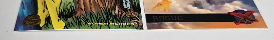 (1) Fleer Ultra Rogue #40, 1995/ (1) Marvel Universe Rogue #114, 1994 - Image 2 of 4