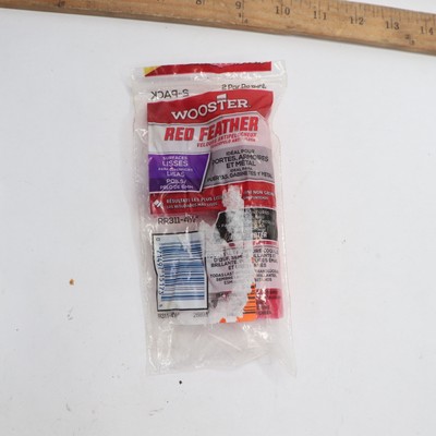 Wooster Jumbo-Koter Feather Shed Resistant Paint Roller Cover Red 4-1/2''