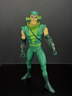 Green Arrow DC Direct 7'' 2000 Hard Traveling Heroes Oliver Queen emerald archer