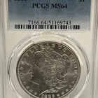 1886-P Morgan Dollar PCGS MS-64