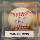 St. Louis Cardinals Masyn Winn Auto Signed Game Used Minor League Baseball