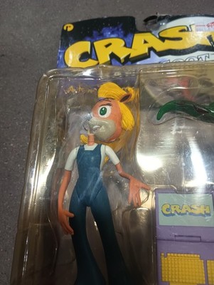 RARE 1998 Crash Bandicoot Coco Action Figure Series 1 ReSaurus