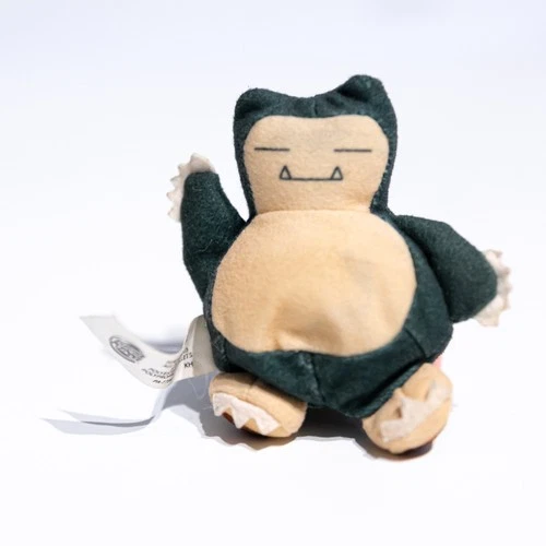 Vintage 1999 Pokemon Burger King - Snorlax Plush EXCELLENT