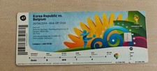 Ticket 2014 Korea Republic vs. Belgium World Cup 2014 #47 15261