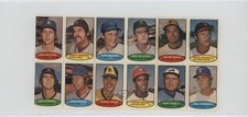 1974 Stamps Block of Twelve Don Sutton Aurelio Rodriguez Tom Seaver HOF 0n86