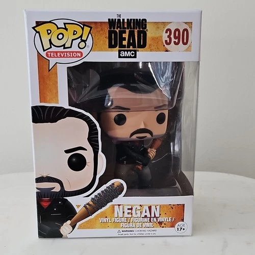 NEW IN BOX!! Funko Pop! The Walking Dead NEGAN #390 Edition Seven Figure